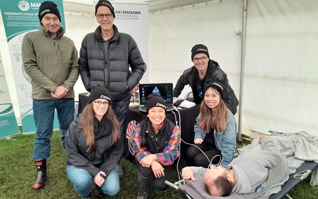 Brain and heart scientists pull on gumboots